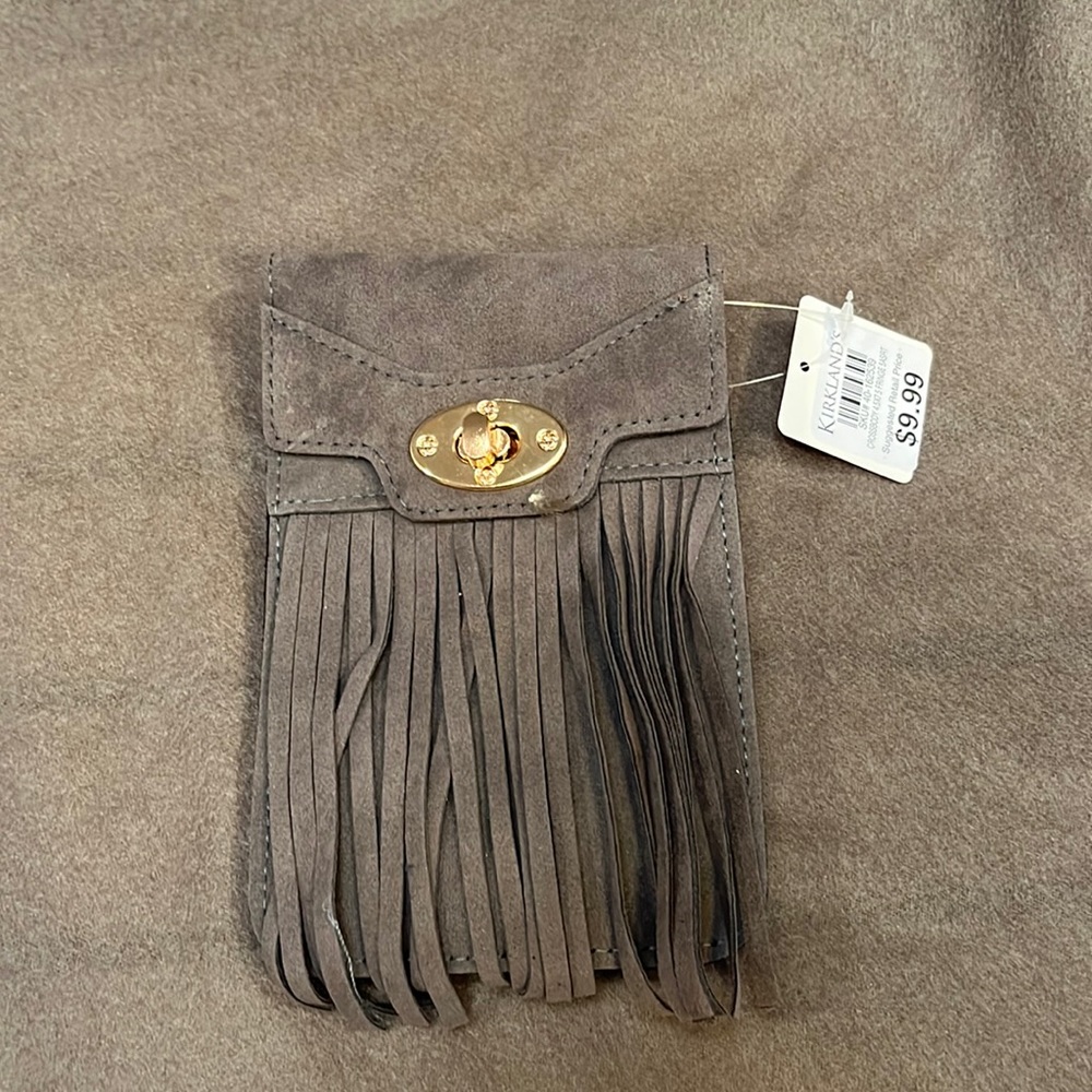 Fringe crossbody bag